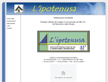 Tablet Screenshot of ipotenusa.goipiemonte-aosta.it